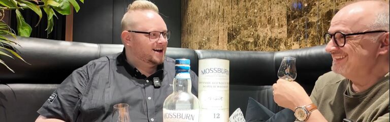 Video-Verkostung: Mossburn 12yo Blended Malt Cider Cask Finish mit Stewart Dick, Global Brand Ambassador