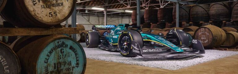 Glenfiddich wird mehrjähriger F1-Sponsor bei Aston Martin – und feiert dies beim Las Vegas-Grand Prix mit dem Glenfiddich 1959