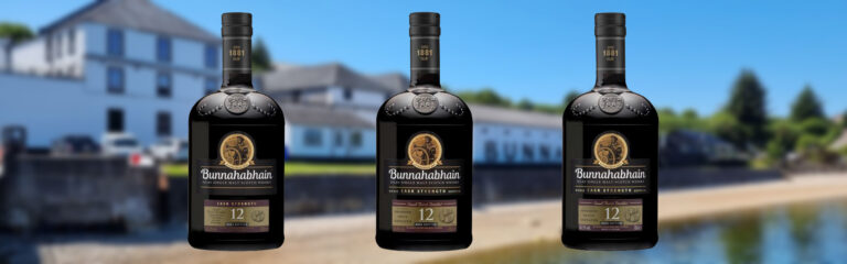 Gewinnen Sie das Bunnahabhain 12yo Cask Strength History Set – mit den gesuchten Abfüllungen aus 2021, 2022 und 2023!