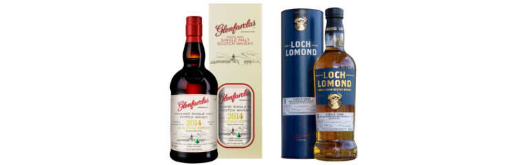 Neues bei Hawe Bremen: Glenfarclas Vintage 2014 Christmas Edition & Loch Lomond Single Grain Jubilee Edition Single Cask