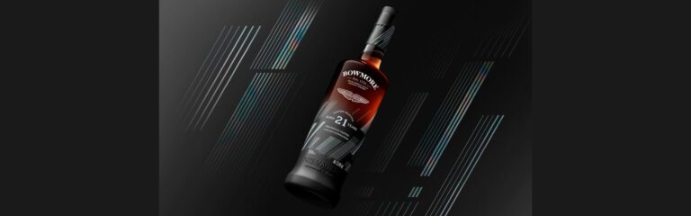 Nur noch diese Woche: Gewinnen Sie den Bowmore x Aston Martin Masters‘ Selection Edition 4 21yo – aus Tawny Port und Oloroso Sherryfässern!