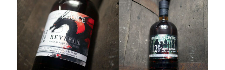 Getorfte und ungetorfte Islay Specials aus alten PX Octaves von McNeill’s Choice