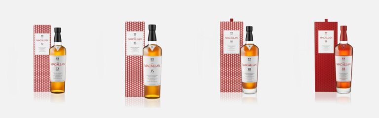 The Macallan präsentiert sich mit neuem Look für die Double Cask-, Sherry Oak- und Colour Collection-Sortimente