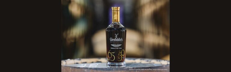 Glenfiddich und Aston Martin F1 bringen Glenfiddich 65yo zu Harrods
