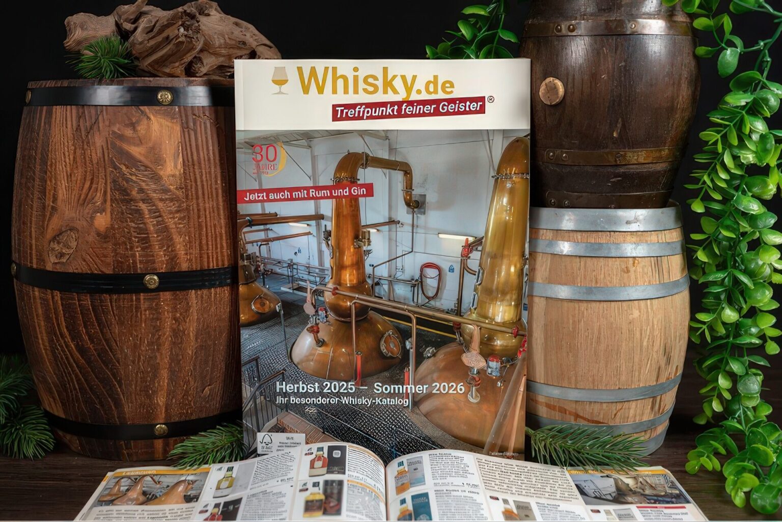 Neue Whisky.de Clubflasche und der neue Whisky.deKatalog 2025/2026