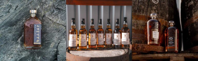 Neu bei Kirsch Import: Isle of Raasay Marsala Cask, weiteres aus Signatory Vintage 100 Proof Edition, der Cask Strength Collection und Symington’s Choice