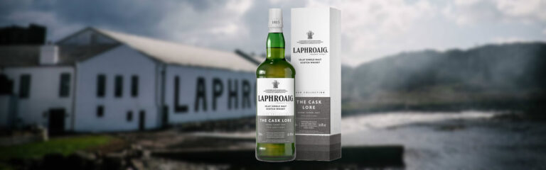 Wer gewinnt je eine der 6 Flaschen Laphroaig The Cask Lore – verlost anlässlich der Partnerschaft mit Willem Dafoe?