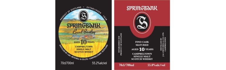 TTB-Neuheiten: Springbank 10 Year Old Fino Cask und Local Barley 10 Year Old