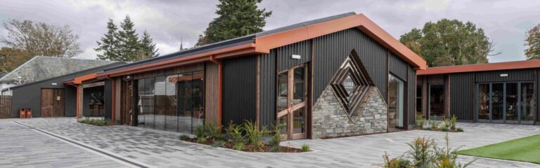 Ein Blick in die neue Luss Distillery der Loch Lomond Group