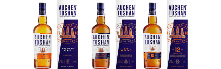 Auchentoshan mit neuem Design und 12 Year Old Double Cask