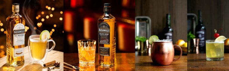 Von gemütlich bis glamourös: Winterdrinks von Bushmills und Proper No. Twelve