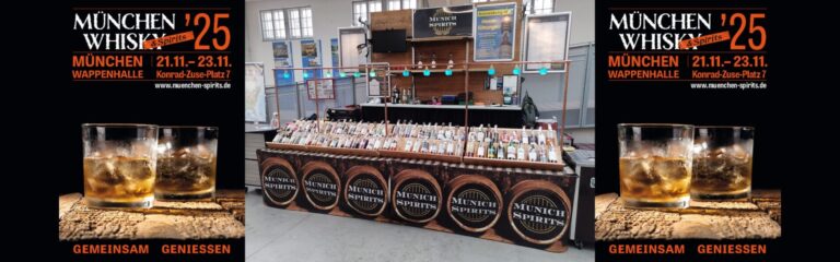München Whisky & Spirits 2025: Munich Spirits Masterclass am 22. & 23.11.2025