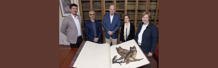 Gordon & MacPhail spenden seltenes Naturbuch an die National Library of Scotland