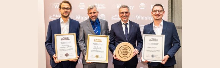 SLYRS erneut an der Spitze der deutschen Whiskywelt: Auszeichnung als Best Whisky Distillery National
