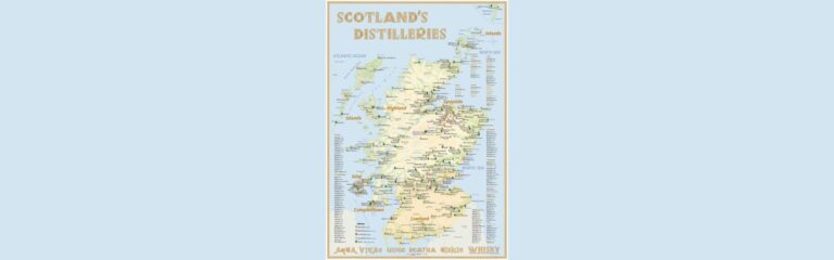Alba-Collection Verlag bringt aktualisierte Auflage „Scotland’s Distilleries“ Poster 70 x 100cm