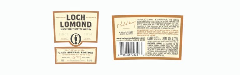 TTB-Neuheit: Loch Lomond 154th Royal Birkdale Open Special Edition