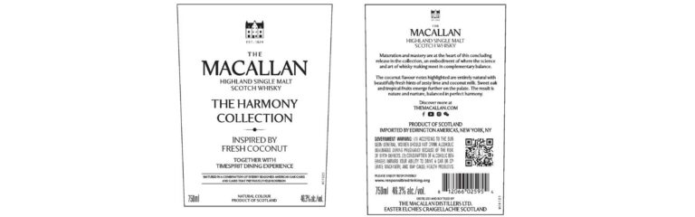 TTB-Neuheit: The Macallan The Harmony Collection Inspired By Fresh Coconut