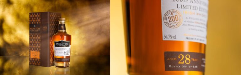 Midleton veröffentlich 28 Jahre alten Single Pot Still Whiskey als Abschluss der Feiern zum 200. Jahrestag der Brennerei