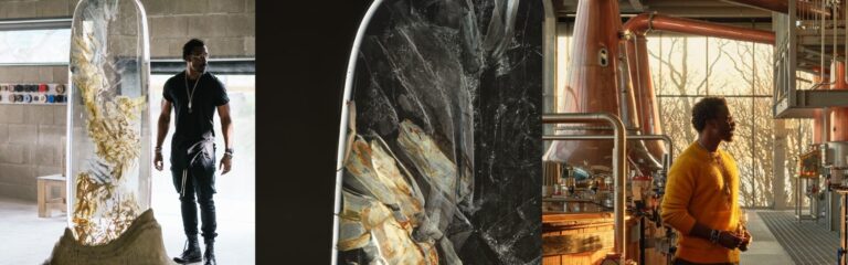 Zum 200. Geburtstag von Port Ellen: The Atlas of Smoke – Skultpur von Ini Archibong als neues Kernstück der Visitor Experience