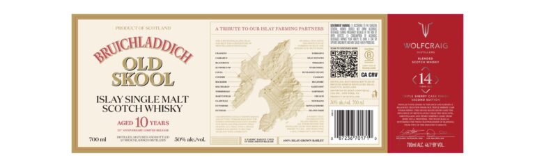 TTB-Neuheiten: Bruichladdich 10yo Old Skool und Wolfcraig Triple Sherry Cask Finish 2nd Edition