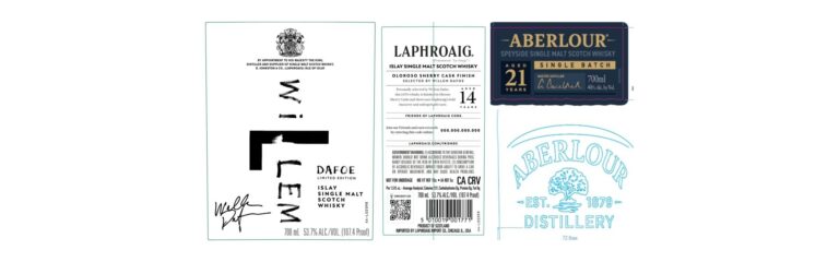 TTB-Neuheiten: Laphroaig Willem Dafoe Limited Edition und Aberlour 21yo Single Batch