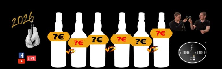 Neujahres Whisky Battle 2026 – 6x2cl Set am 28.01.2026 von und mit Simple Sample