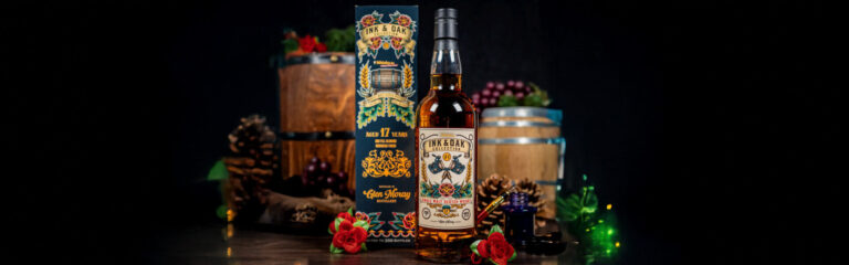 Exklusiv von whisky.de – Glen Moray 17yo – Ink & Oak Collection – Second Fill Oloroso Sherry Hogshead Finish