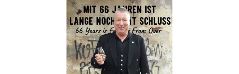 Auch Michael Gradl kann bald sagen „Mit sechsundsechzig ist noch lange nicht Schluss“