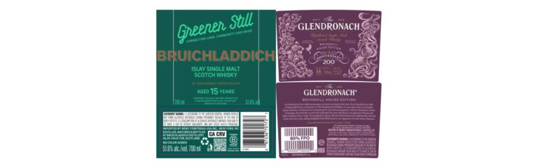 TTB-Neuheit: Bruichladdich Greener Still 15yo, Glendronach 14yo Boynsmill House Edition