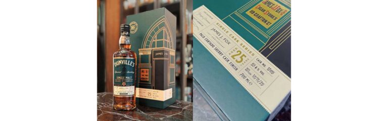 Dunville’s Whiskey und James J. Fox mit 25 Jahre alten Single Malt Irish Whiskey