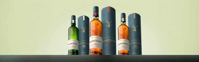 Glenfiddich präsentiert neues Design für ihre Core Range – eine neue Ära für den Malt, der Malts populär machte