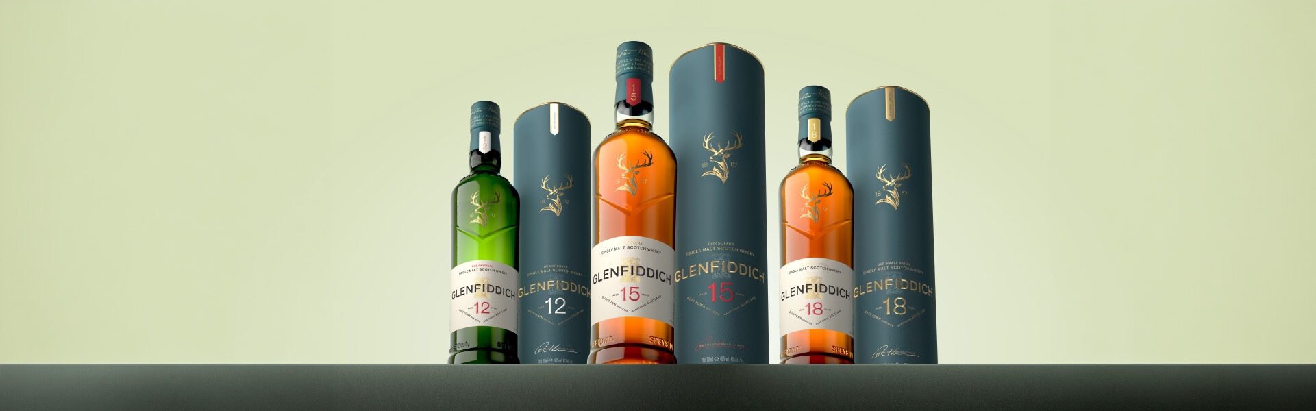 Glenfiddich präsentiert neues Design für ihre Core Range - eine neue ...
