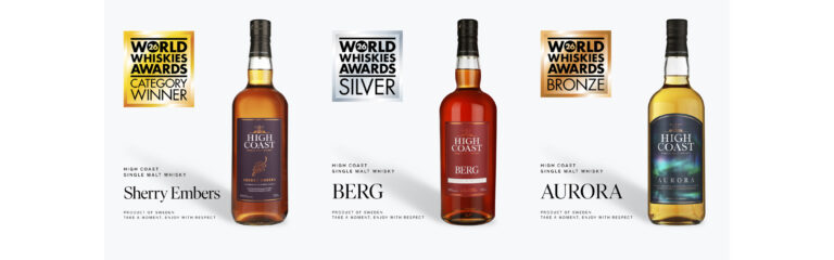 High Coast Whisky gewinnt mehrere Auszeichnungen bei den World Whisky Awards 2026