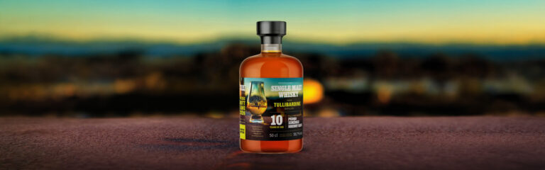 Das ist das Messebottling für die WHISKY ‘N‘ MORE 2026: Tullibardine 10yo aus dem PX-Fass