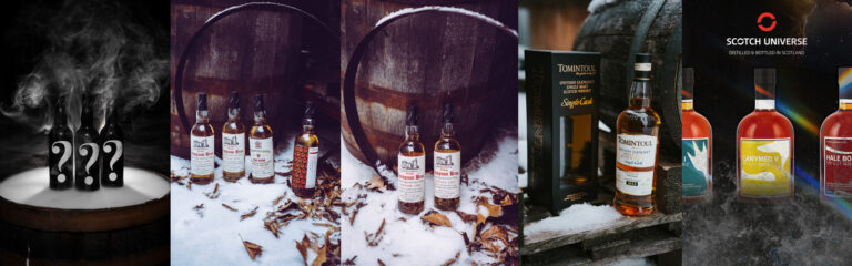 Neu bei Kirsch Import: Thompson Bros. Abfüllungen, Tomintoul Single Cask und Scotch Universe Single Casks