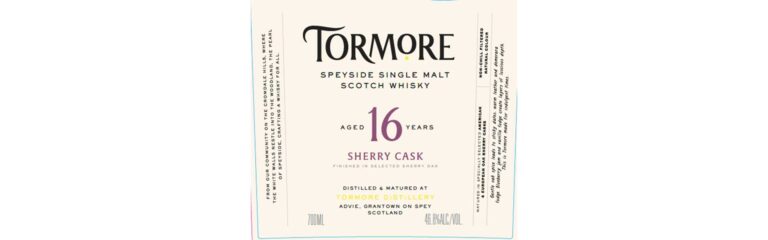 TTB-Neuheit: Tormore 16 yo Sherry Cask