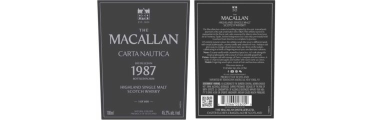 TTB-Neuheit: The Macallan Carta Nautica 1987