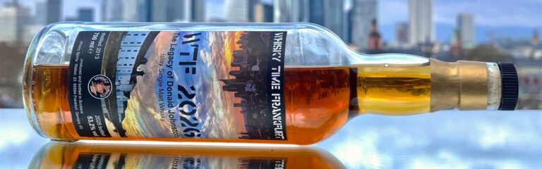 Die Whisky Time Frankfurt stellt ihre Messe- Abfüllung vor