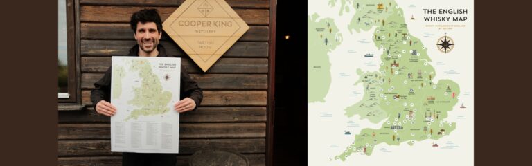 Achte Ausgabe der English Whisky Map zeigt Standorte von 69 Whiskybrennereien