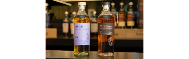 Isle of Arran Distillers mit Whisky Neuheiten und überarbeitetem Verpackungsdesign