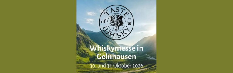 Vierte Auflage der Taste-of-Whisky findet am 30. und 31. 10. 2026 statt