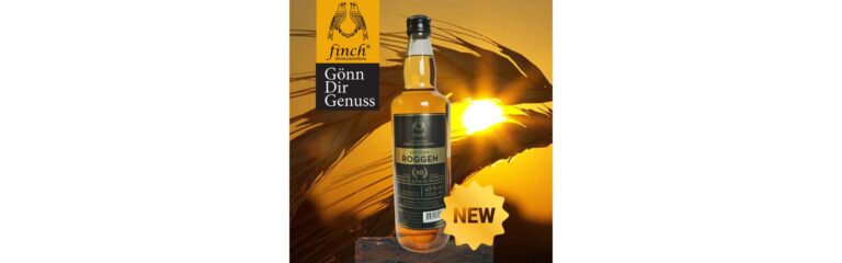 finch® Whisky EDITION ROGGEN – 10 Jahre gereifte Handwerkskunst in der 0,7 l Flasche
