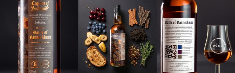 Neu von whic: Der erste getorfte Single Malt der Legends of Scotland eröffnet das Profil „Fields of Fate“