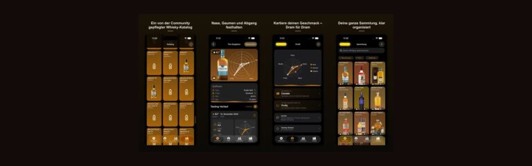 Whiskr Verkostungs-App mit neuen Funktionen bündelt jetzt die Aromaräder aller Nutzer