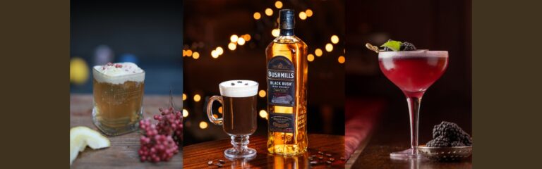 Für goldene Nachmittage und gemütliche Abende: Drei Bushmills Whiskey-Drinks für den Herbst