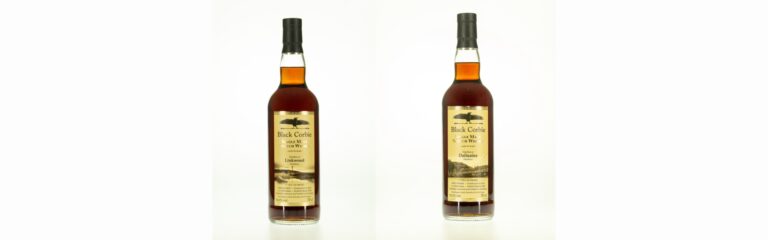 Neue Black Corbie Abfüllungen: Linkwood 2015, 54,9%vol., 10yo, 1st fill Oloroso Sherry – Dailuaine 2014, 55,2%vol., 12yo, 1st fill Oloroso Sherry