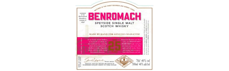 TTB-Neuheit: Benromach Aged 25 Years
