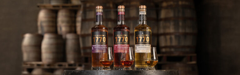 Die Glasgow Distillery bringt drei neue Glasgow 1770 Single Malts