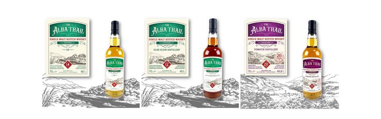 Neue Abfüllungen von Alba Import in der Eigenserie The Alba Trail