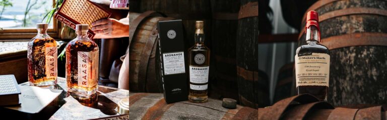 Neu bei Kirsch Import: Raasay Peated Rye Whiskey & Red Wine Single Casks, Ardnahoe Single Cask und Maker’s Mark Private Selection zum 50. Geburtstag